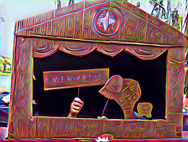 Kids Puppet Theatre • Comedy of Art